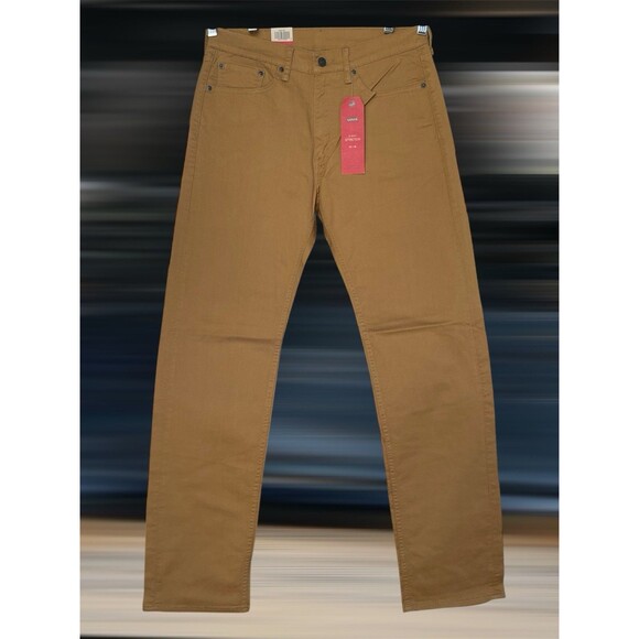 Levi's 505 Straight Fit Men’s W32 L34 2-Way Comfort Stretch Slub Twill Jeans - Picture 3 of 16